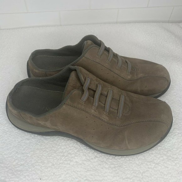 Clarks Springers Size 10 Slip on Brown Comfort - Picture 2 of 7